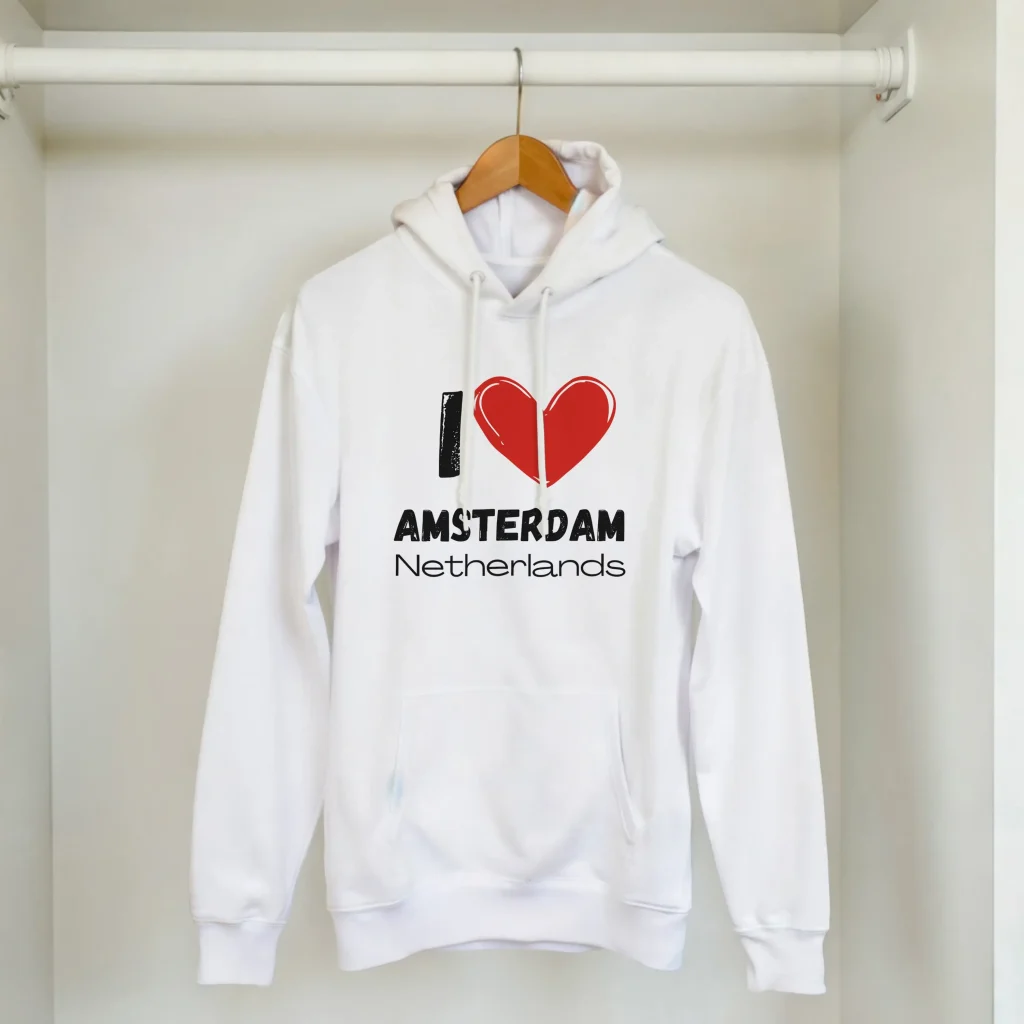 I love amsterdam hoodie