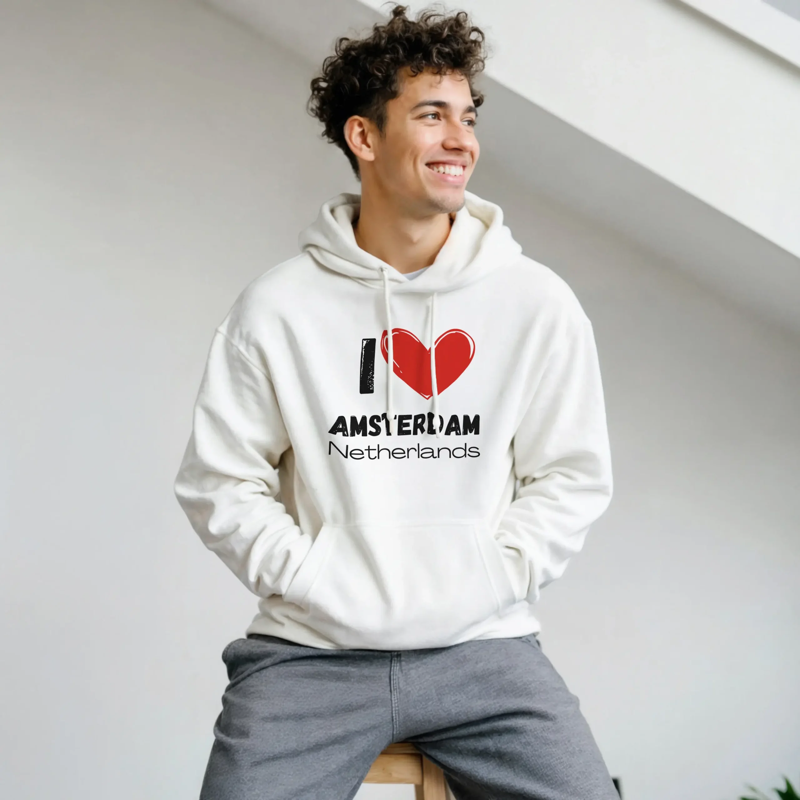 I love amsterdam hoodie