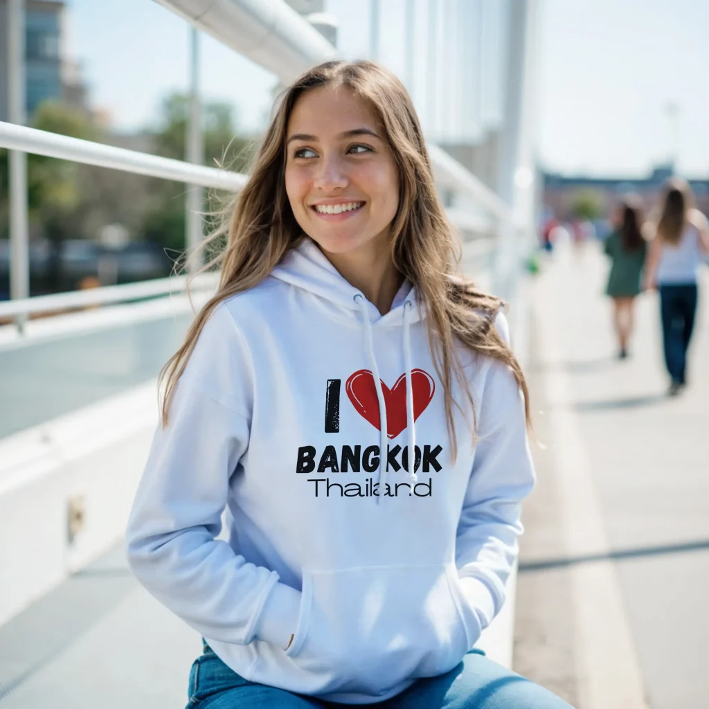 I love bangkok hoodie