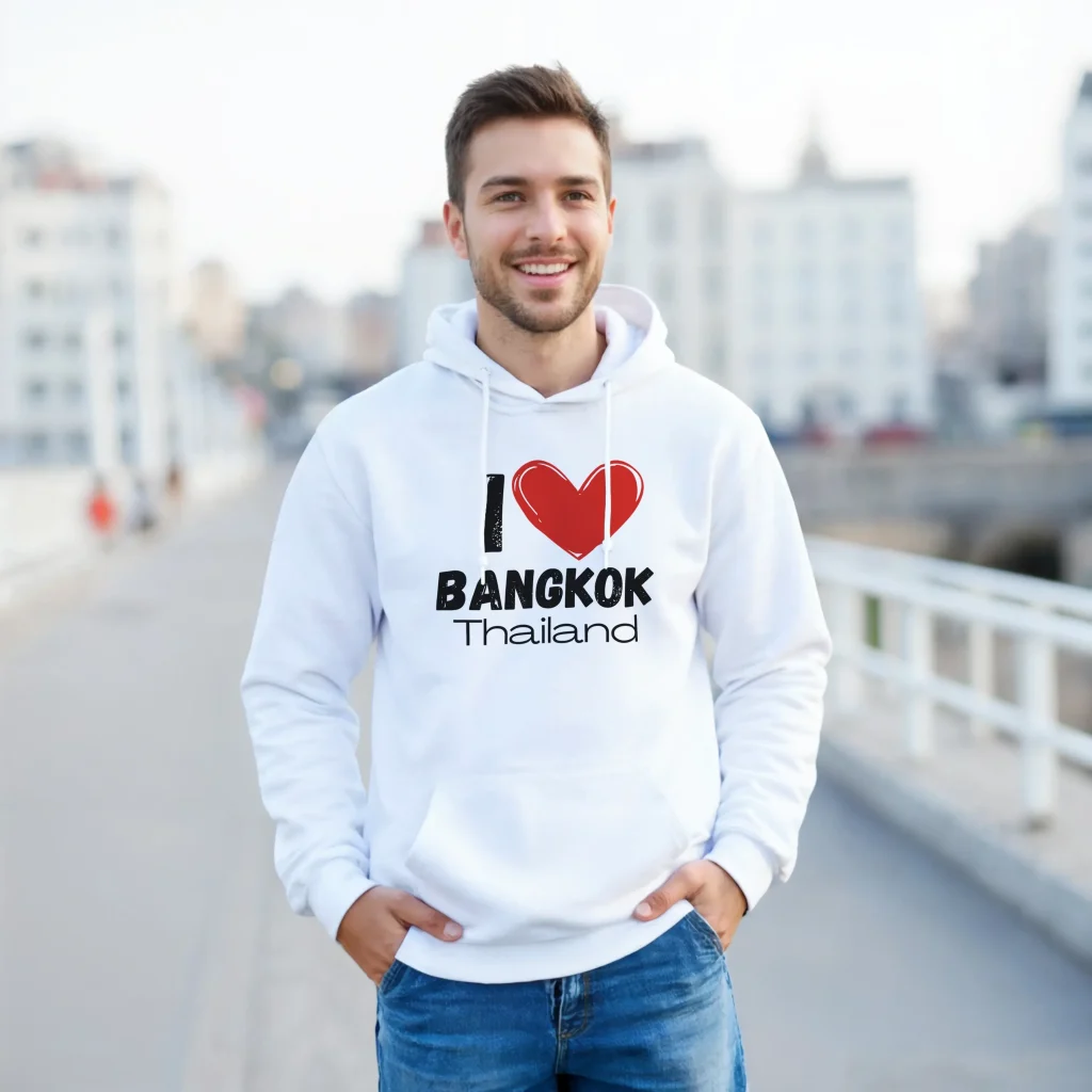 I love bangkok hoodie