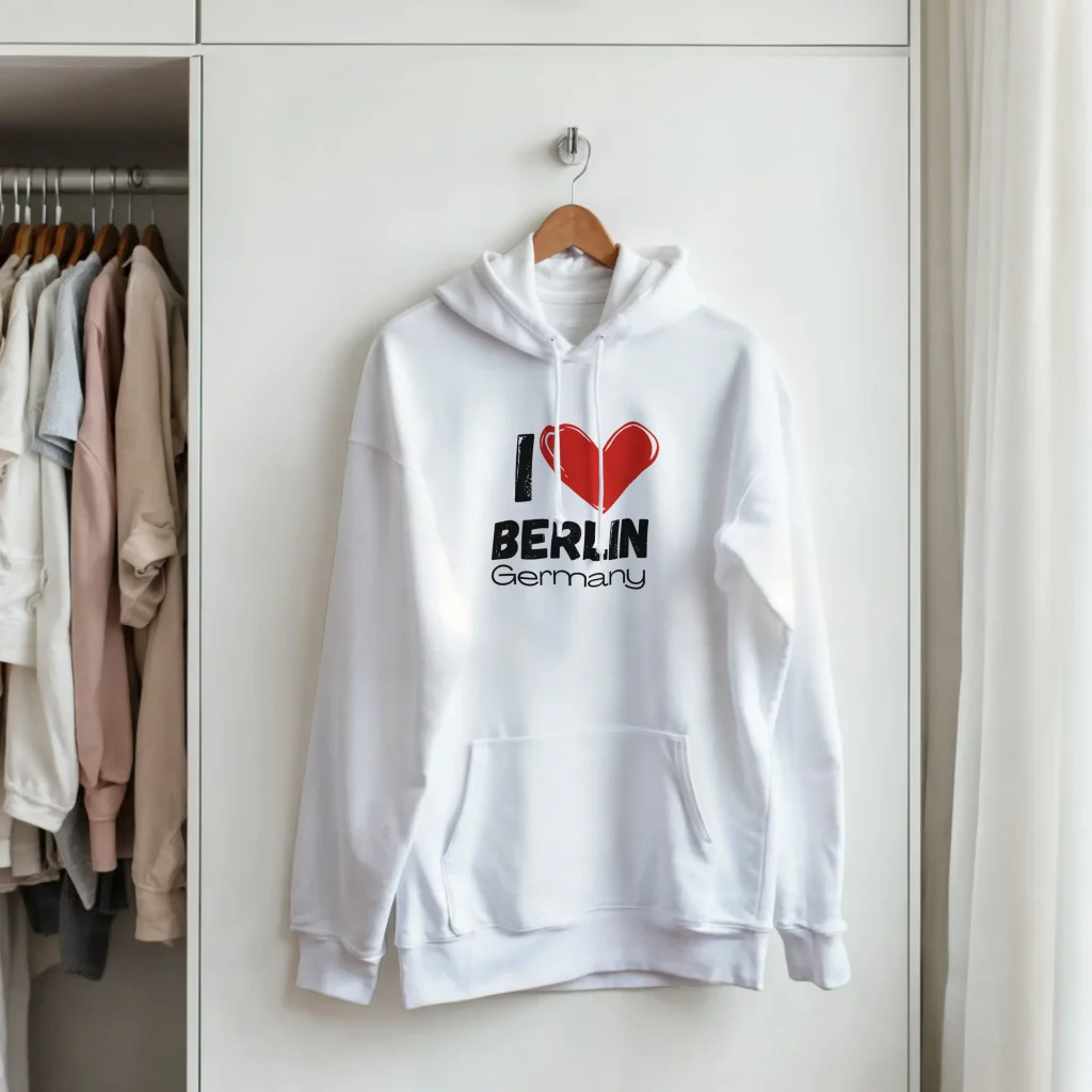 I love berlin hoodie