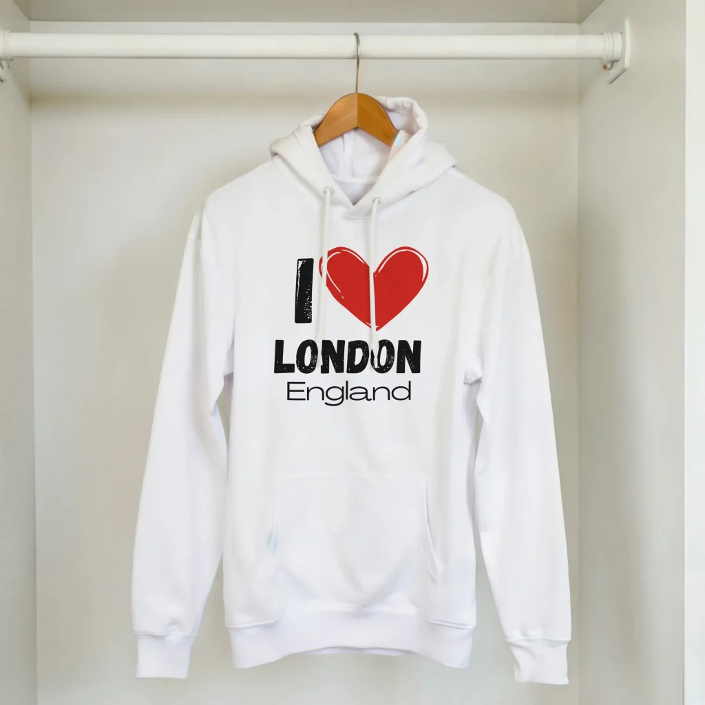 I love london hoodie