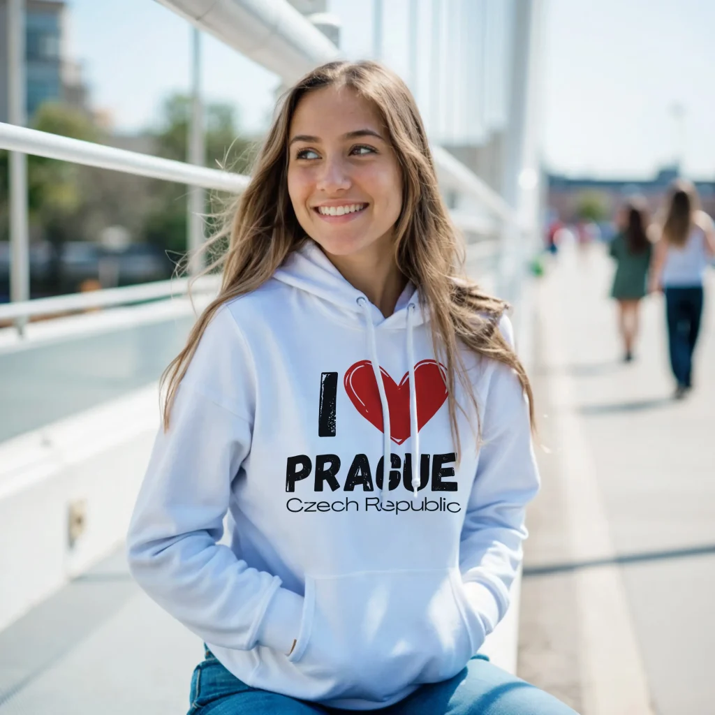 I love prague hoodie