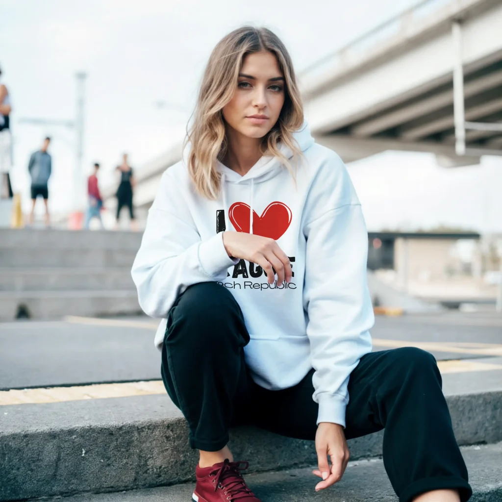 I love prague hoodie