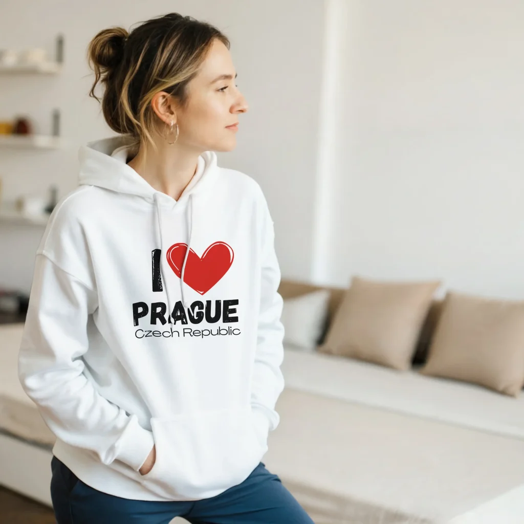 I love prague hoodie