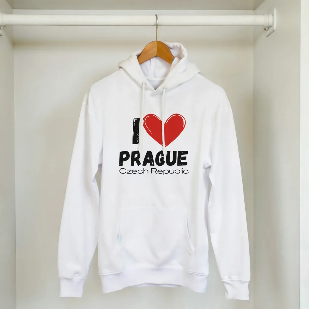 I love prague hoodie