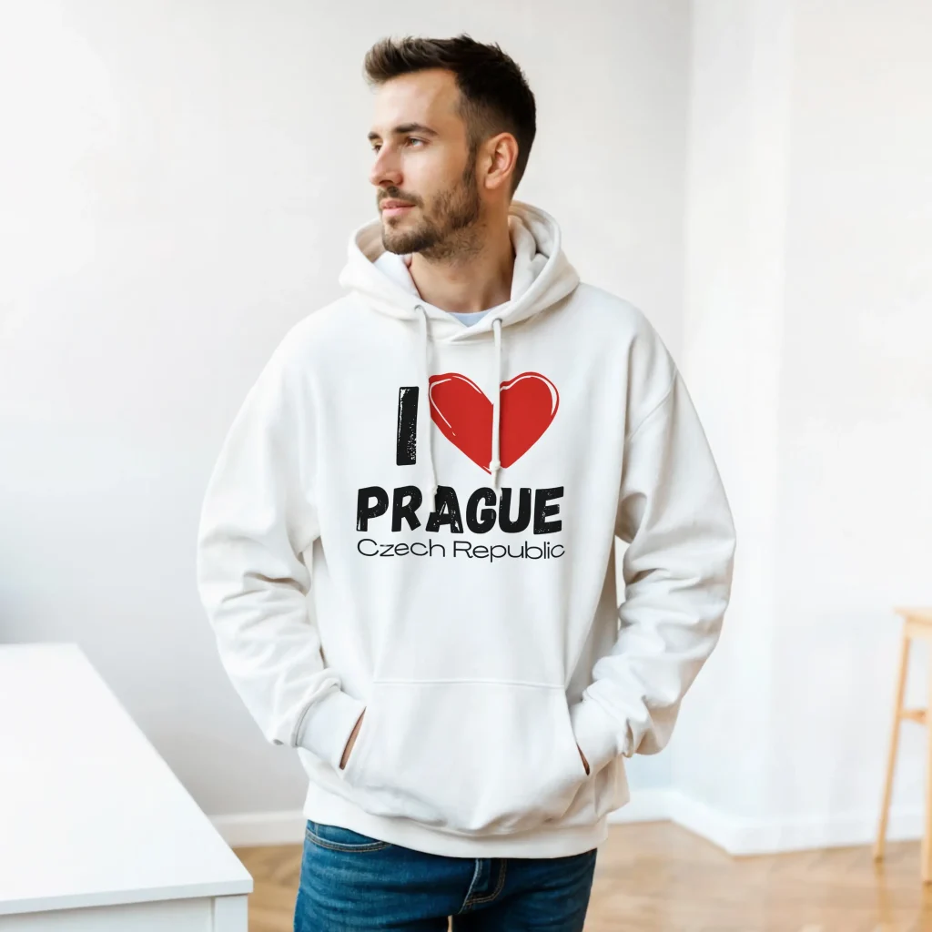 I love prague hoodie
